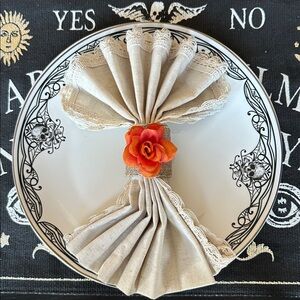 The Beer Valley Beige Linen Fabric